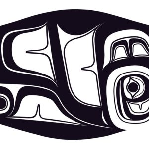 Abstract Formline - Black and White