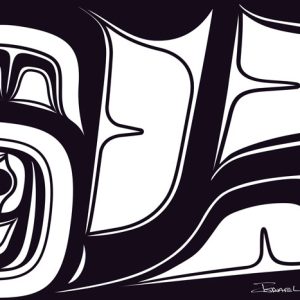 Abstract Formline - Black & White