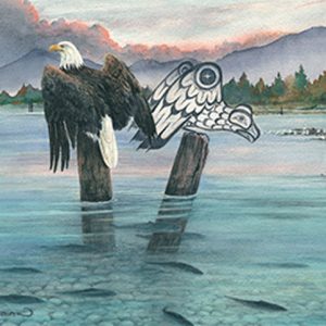 Eagle & the Salmon Run