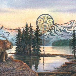 Bear at Maligne Lake